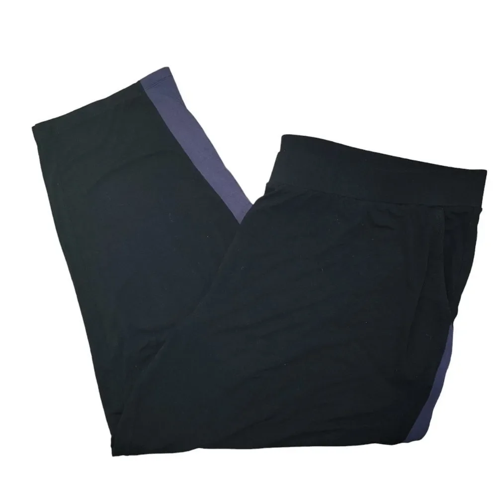 LOGO by Lori Goldstein Knit Pull-On Pant with Side Seam Panel 3x